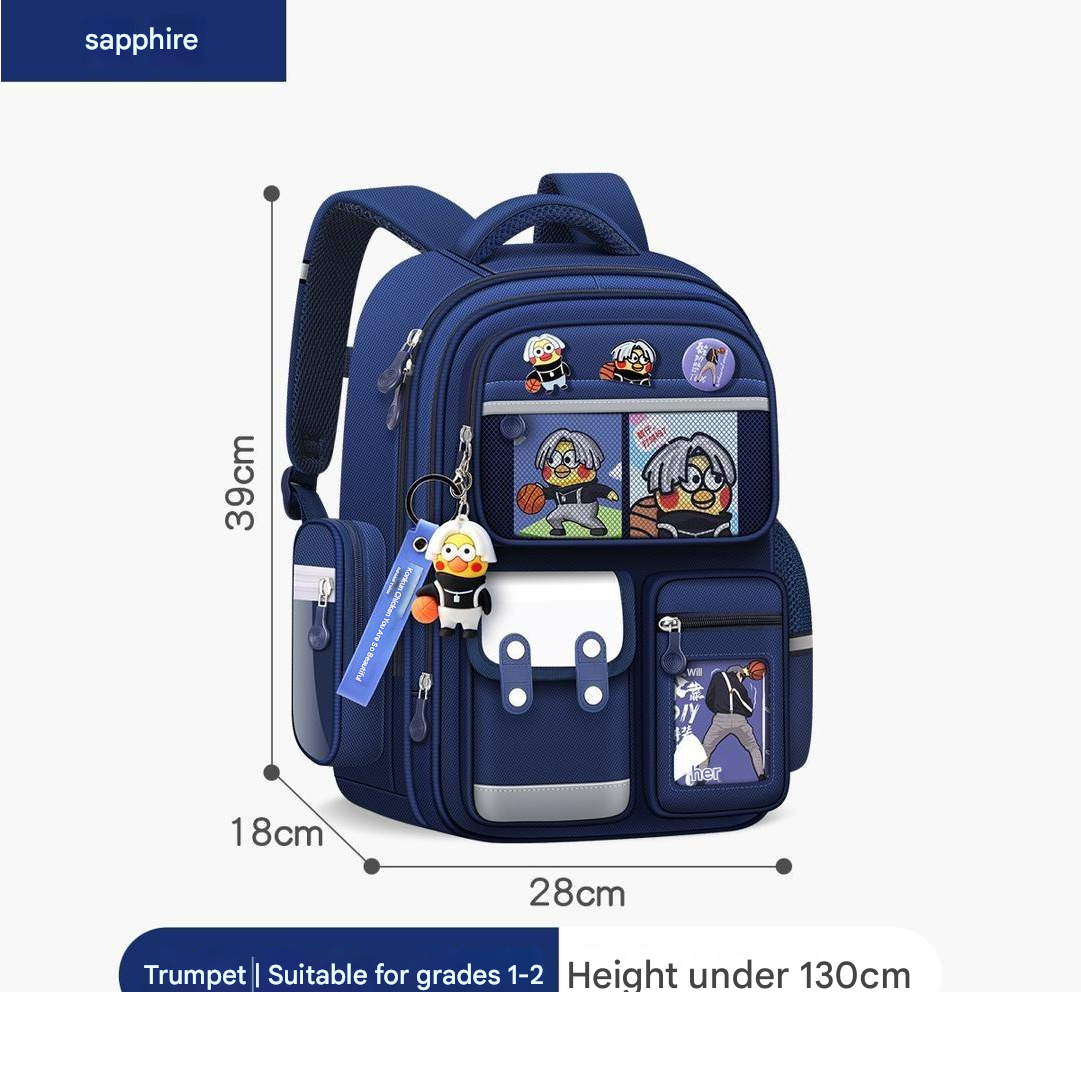 Kulomi Kinder-Schulrucksack – Leichtes, ergonomisches und rückenstützendes Design für Kinder | 1-602