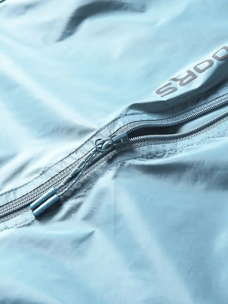 Herren-Sonnenkapuzenpullover mit LSF 50+ – Leichter Reißverschluss mit Taschen | Feuchtigkeitsableitend und atmungsaktiv | 2208