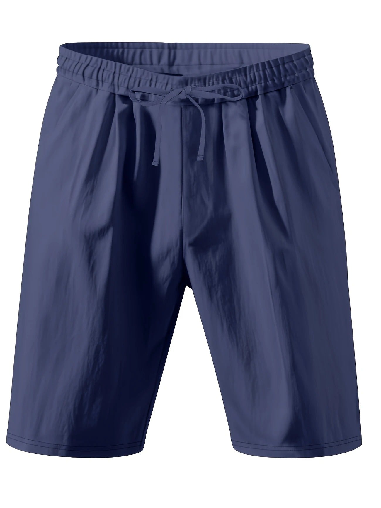 Atmungsaktive Leinenshorts für Herren – Leichte Sommer-, Strand- und Sport-Freizeitkleidung | YFY-WW-2