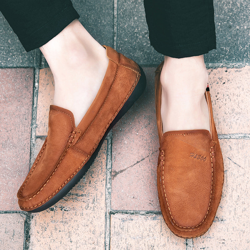 Herren Mokassin Freizeitschuhe Bequeme Fahr-Loafer für den Alltagsstil | HB20306