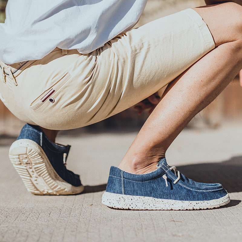 Freizeitschuhe aus Segeltuch für Herren – DUDE-Style, rutschfeste Sneaker für den Alltag | 8802