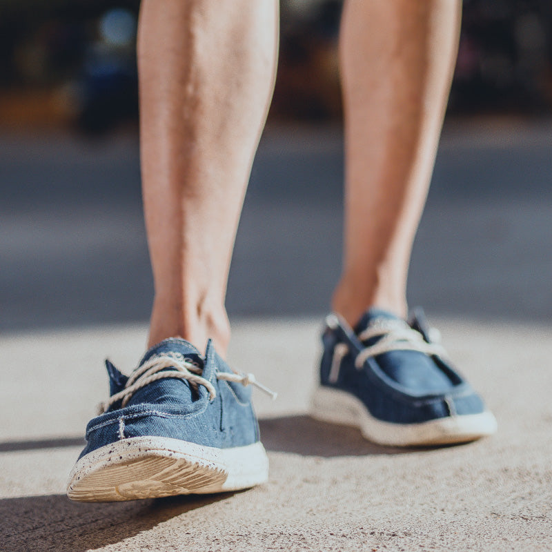 Freizeitschuhe aus Segeltuch für Herren – DUDE-Style, rutschfeste Sneaker für den Alltag | 8802