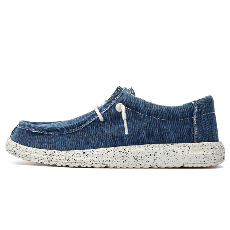 Freizeitschuhe aus Segeltuch für Herren – DUDE-Style, rutschfeste Sneaker für den Alltag | 8802