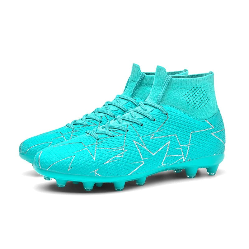 Atmungsaktive High-Top-Fußballschuhe mit langen Nägeln, Fußballtraining „Ronaldo Cleats“ | 23152