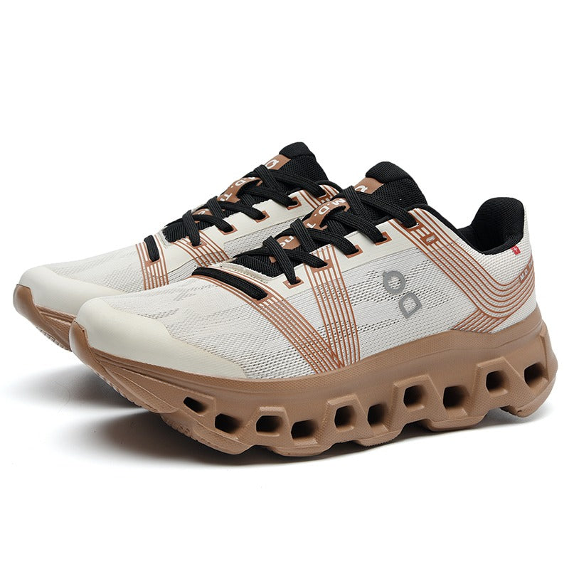 Neuestes Design Herren High-Tech Schnürschuhe Atmungsaktive Sport-Sneaker mit stoßdämpfender Sohle Hochwertige Laufschuhe | 9916