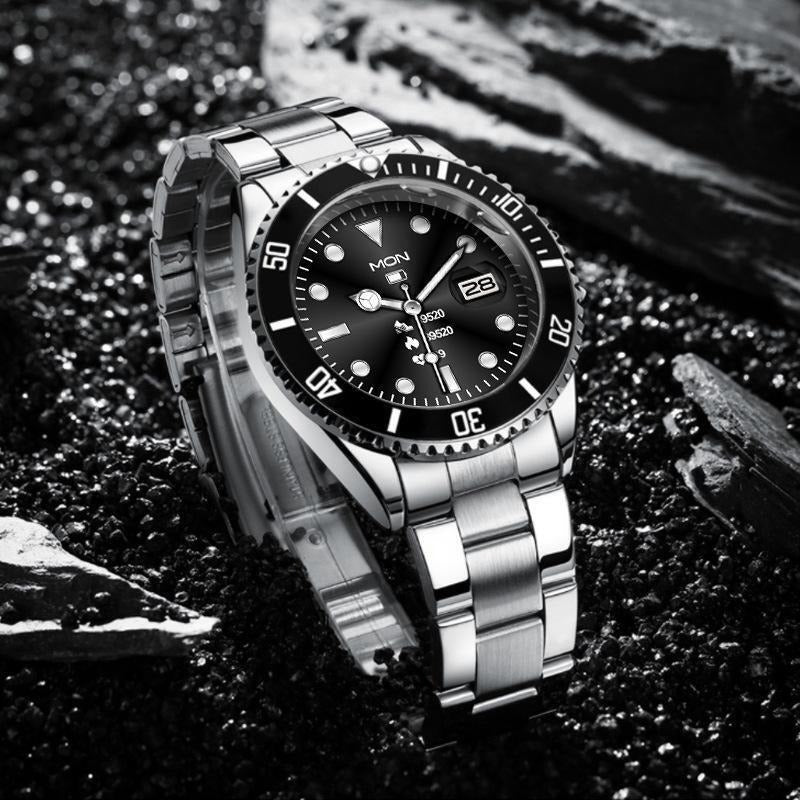 Herrenuhr Stahlarmband BT Call Smart Watch Rolex Style Business Sports Smart Watch | AW-12