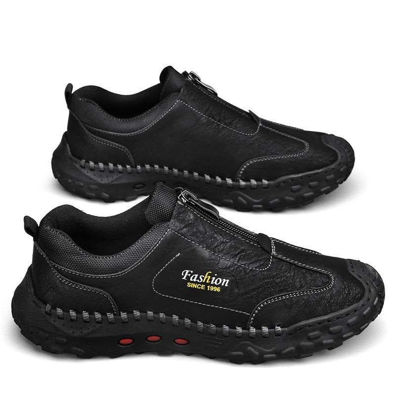 Fahrschuhe Lässige flache Loafer mit handgefertigten Nähten Lässige Wanderschuhe | 9511