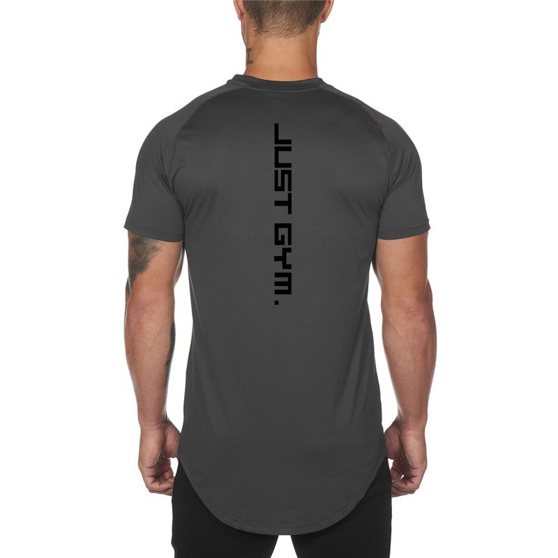Herren Mesh Schnelltrocknend Atmungsaktiv Fitness Bodybuilding O-Ausschnitt Slim Fit Tops | 6643