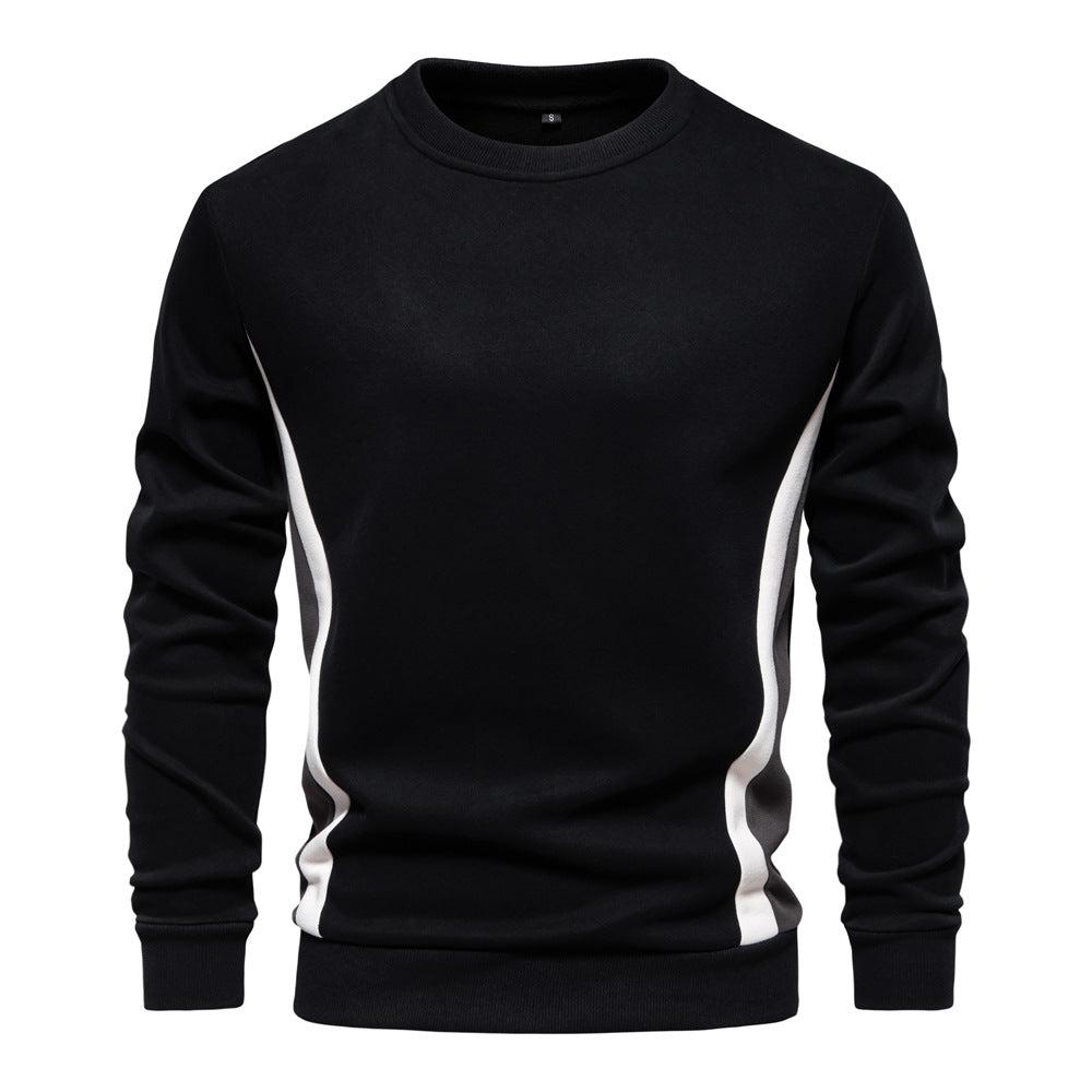 Herren Winter Sweatshirts Rundhalsausschnitt Casual Pullover Langarm Baumwolle Pullover Top | HD136