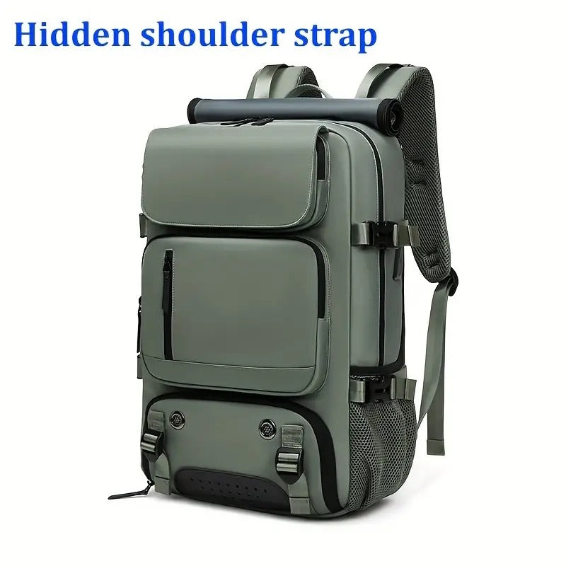 Professioneller Rucksack Geräumiger Reiserucksack Schuhfach Wasserabweisend Outdoor Wander- und Campingtasche Mehrere Taschen & Gepolsterte Schultergurte | 7798
