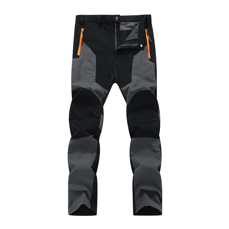 Herrenhose Atmungsaktiv Wasserdicht Wandern Outdoor Klettern Dünne Elastizität Schnell Trockene Hose