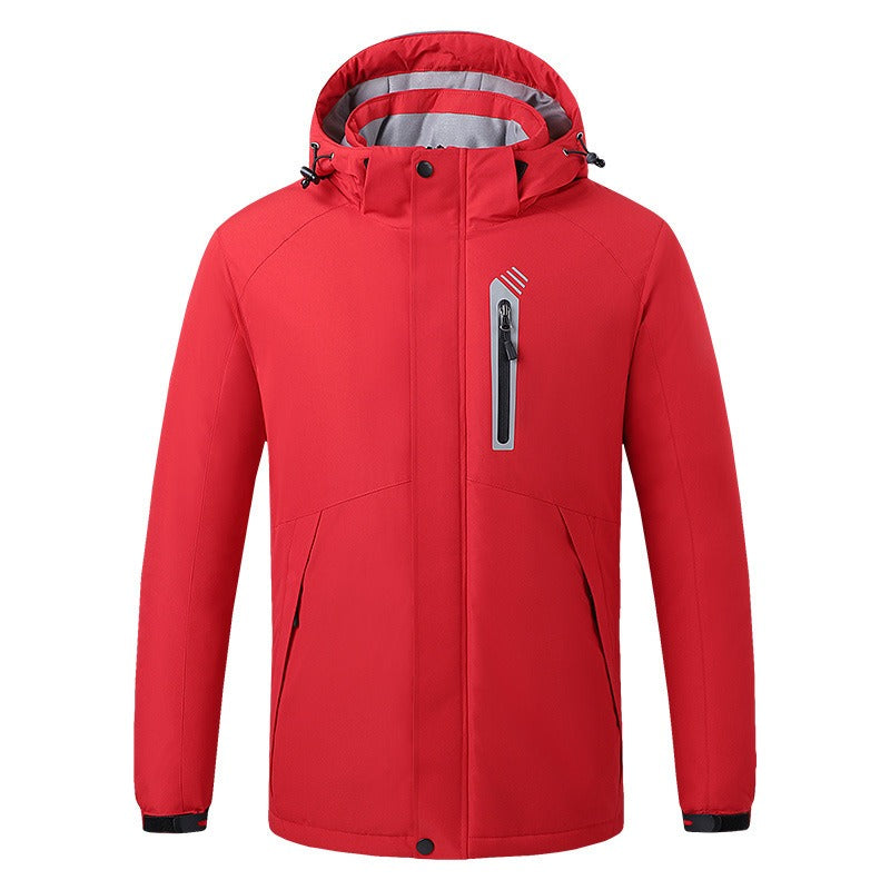 Herren USB-Elektroheizung Winter Fleece-Innenjacke Mäntel Dicke warme lässige USB-beheizte Premiumjacke | 993