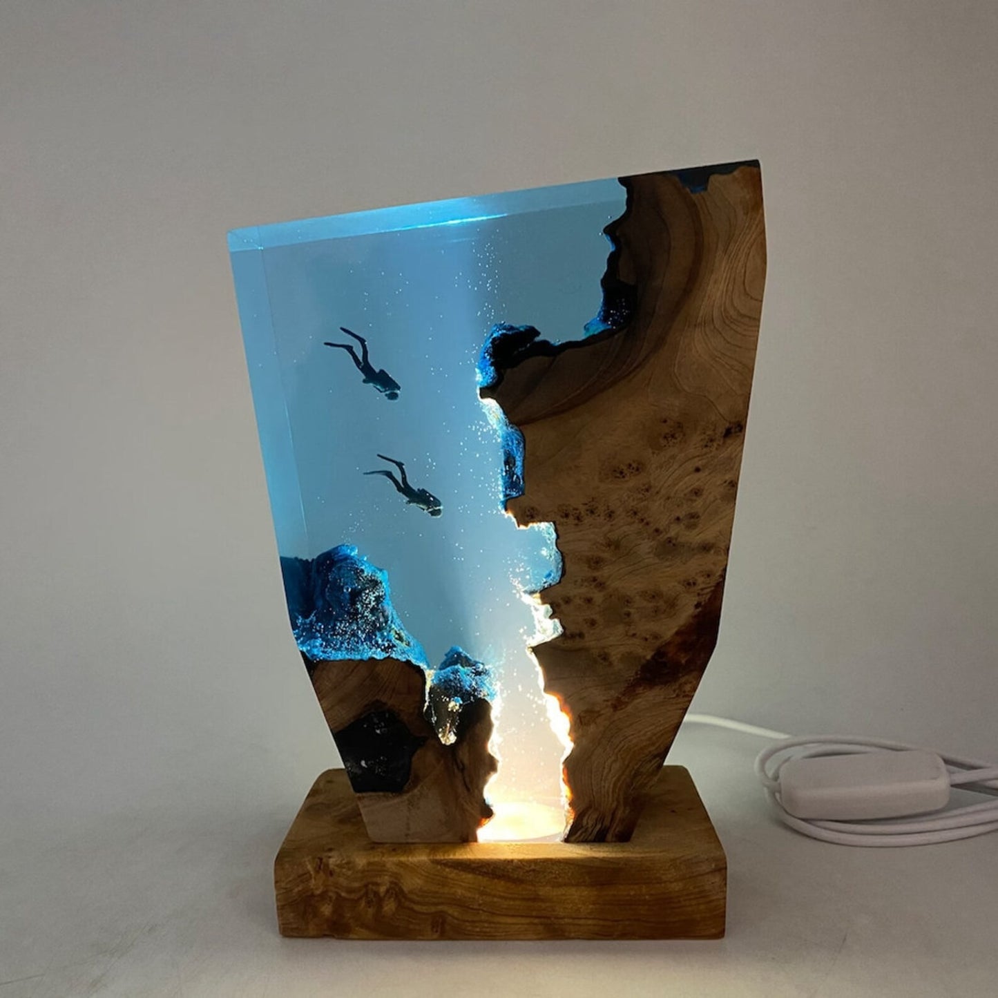 Wohndekor Moderne 3D-LED-Nachtlichter Tischlampe für die Heimdekoration | 06-1