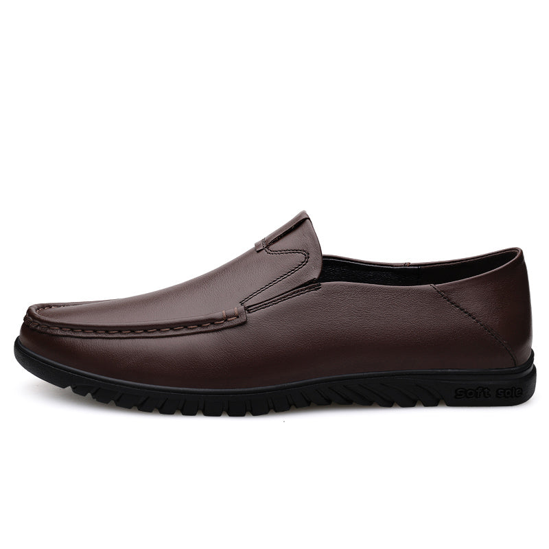 Business Lederschuhe Slip On Loafer Drive Walking Schuhe | B2102
