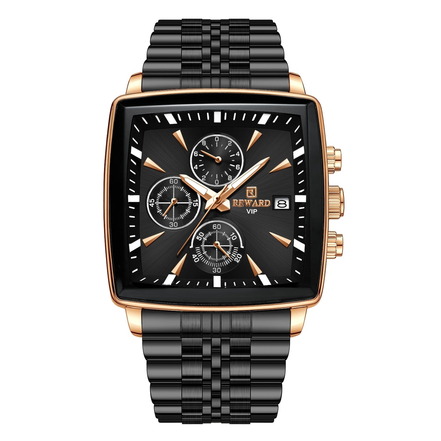 Herrenuhren Quarz Luxus Business Leuchtzeiger Wasserdichte Uhr | RD81100M