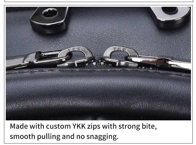 Hochwertiger, wasserdichter Rucksack aus echtem Rindsleder mit großem Fassungsvermögen, tragbarer Multifunktions-Laptop-Rucksack | 3737