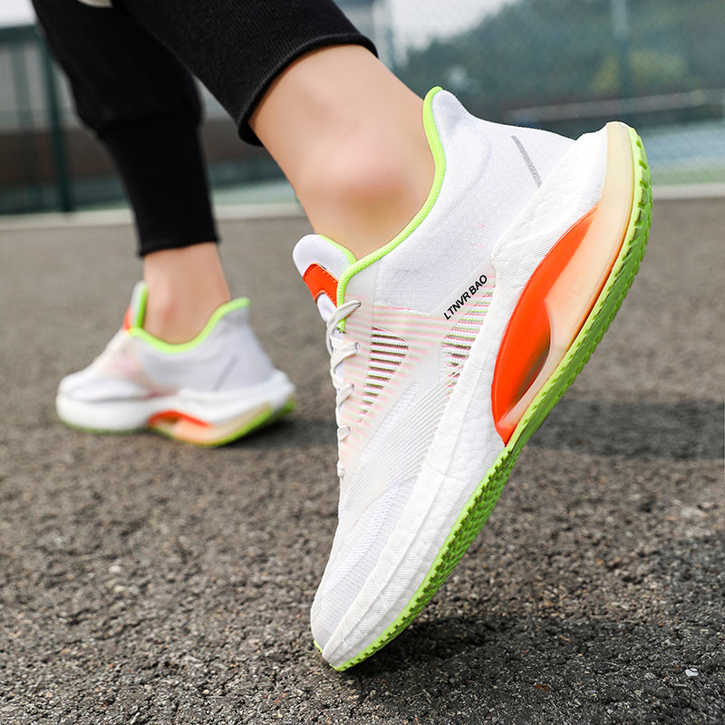 Leichte, dämpfende Sneaker für Herren, Outdoor-Laufsport, elastische Schuhe | W2303