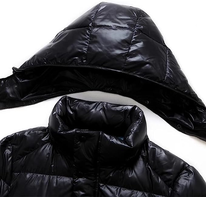 Winter Herren Daunenjacke Lang Verdicken Warm Weiß Entendaunen Mantel Kapuzenparka | 6539
