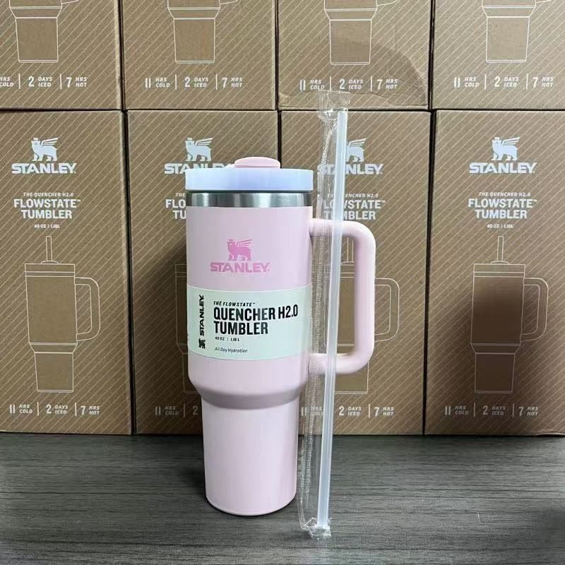 STANLEY 304 Edelstahlbecher mit Strohhalm | Stanley01