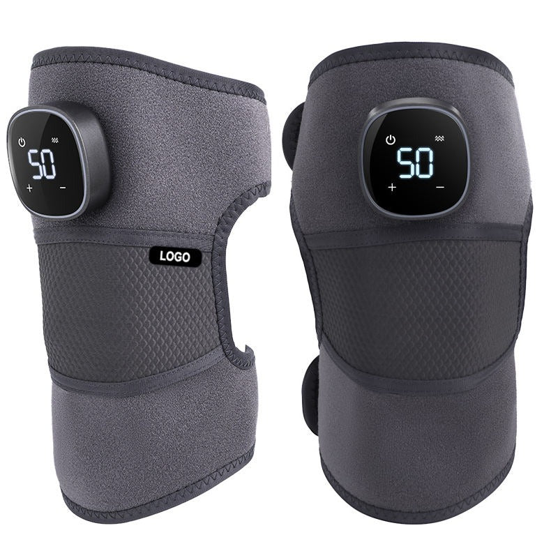 Beheizte Kniebandage, kabelloses Kniemassagegerät mit Wärme und Vibration zur Schmerzlinderung bei Arthritis, Bein- und Kniemassagegerät | YC-906B