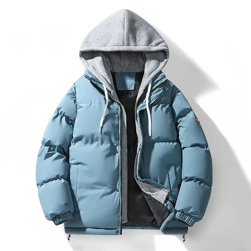 Outdoor Casual Fales Kapuzenjacke aus Cord mit langen Ärmeln Wintermäntel Verdicken | 6677