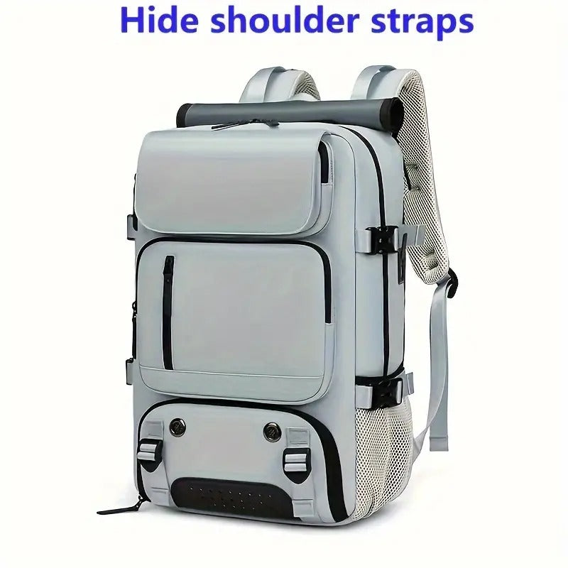Professioneller Rucksack Geräumiger Reiserucksack Schuhfach Wasserabweisend Outdoor Wander- und Campingtasche Mehrere Taschen & Gepolsterte Schultergurte | 7798
