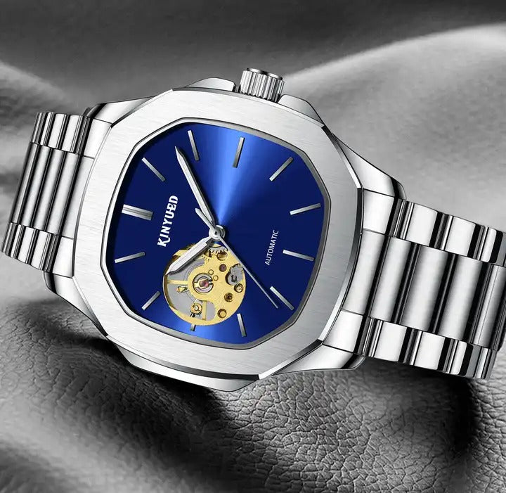Herrenuhren Automatik Mechanisch Top-Marke Luxus Wasserdicht Edelstahl Uhr | J112
