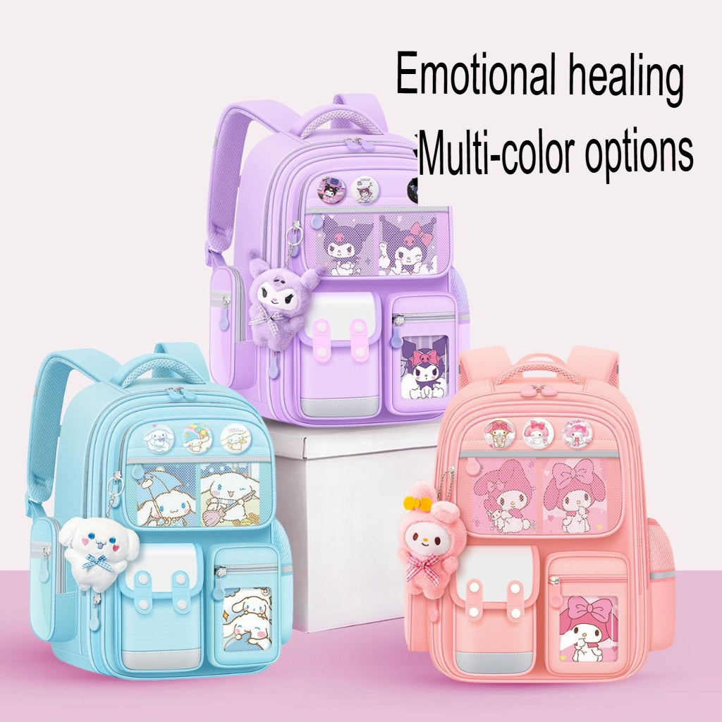 Kulomi Kinder-Schulrucksack – Leichtes, ergonomisches und rückenstützendes Design für Kinder | 1-602