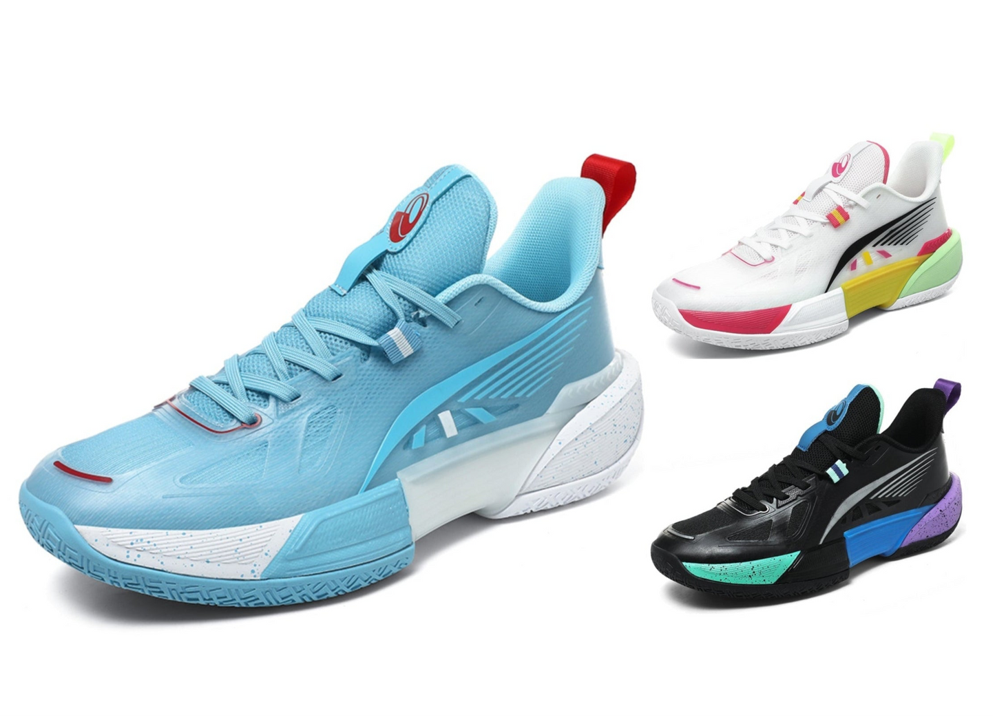 Herren Mesh-Basketballschuhe Dämpfung Verschleißfeste professionelle Sport-Sneaker | 8309