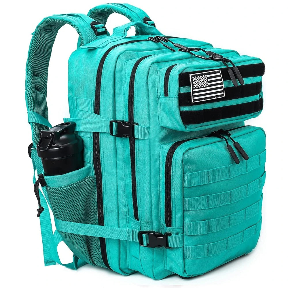 Neue Trending Tragbare Molle Tasche 45L Berg Reise Gepäck Oxford Taktische Rucksack