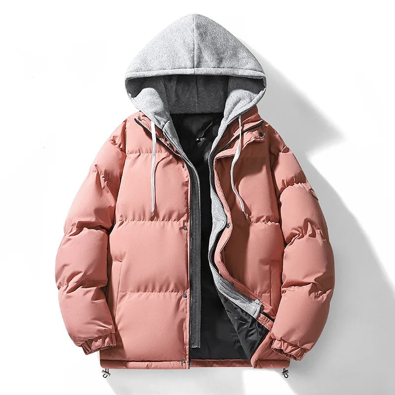 Outdoor Casual Fales Kapuzenjacke aus Cord mit langen Ärmeln Wintermäntel Verdicken | 6677