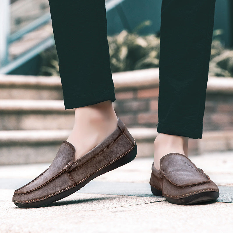 Herren Mokassin Freizeitschuhe Bequeme Fahr-Loafer für den Alltagsstil | HB20306