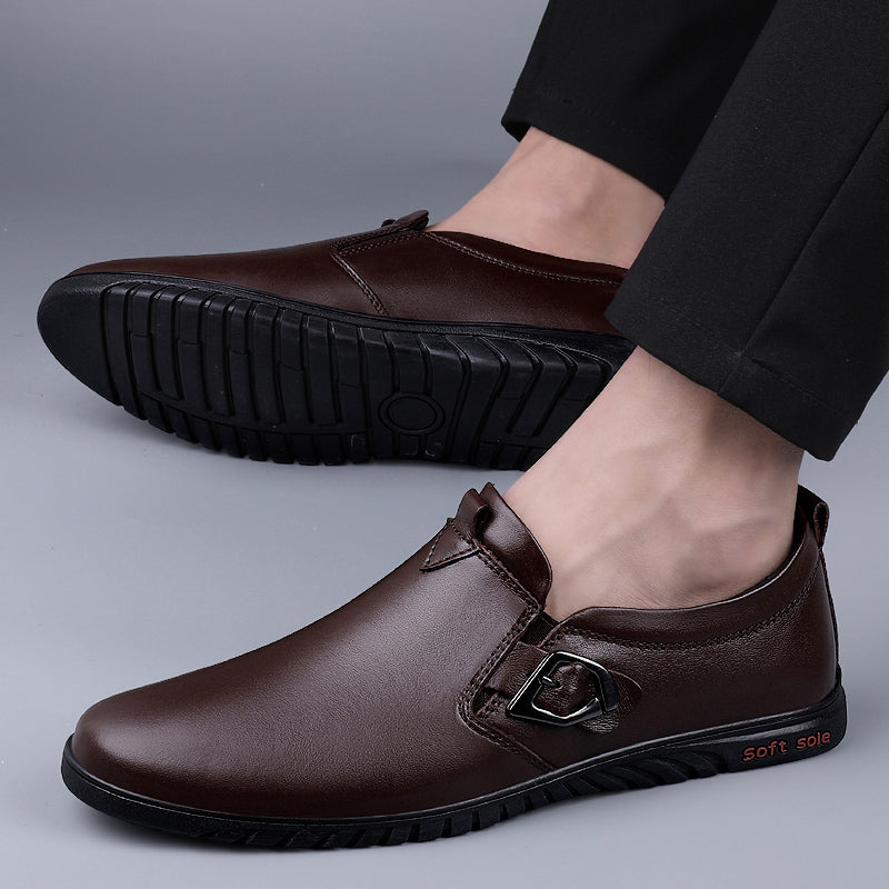 Herren Fahren Atmungsaktive Flats Freizeitschuhe Hochzeit Slipper Lederschuhe | 23008