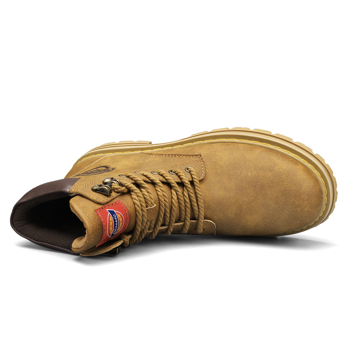 Herren-Lederstiefel im britischen Stil, High-Top-Arbeitskleidung, Freizeitschuhe | 6005