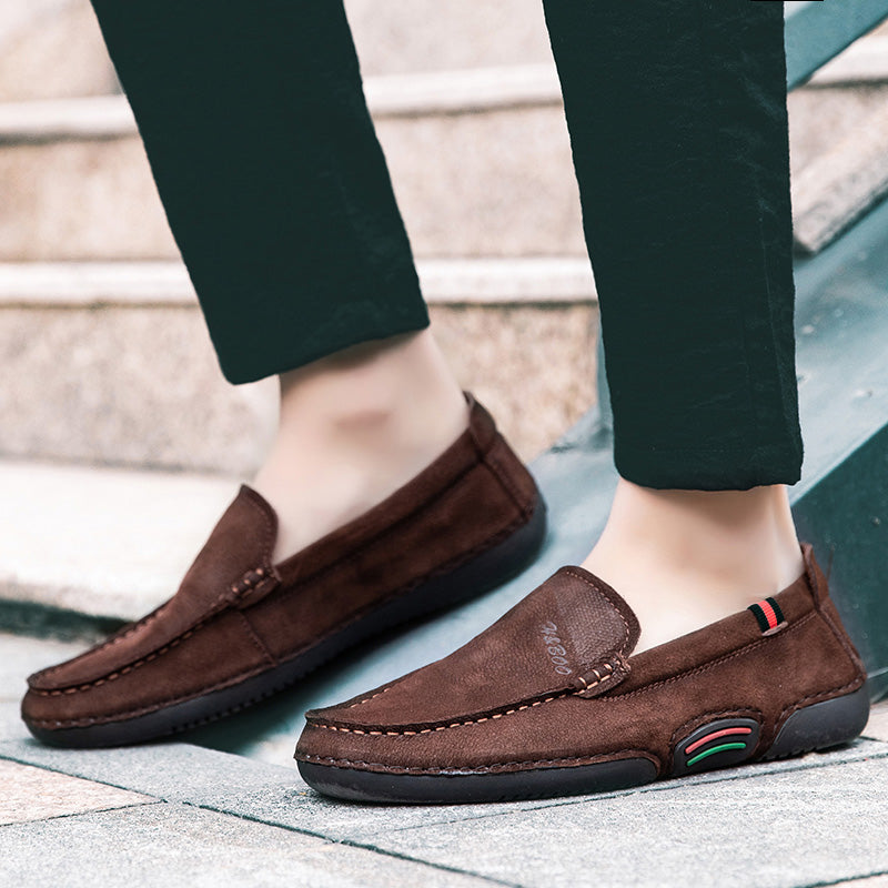 Herren Mokassin Freizeitschuhe Bequeme Fahr-Loafer für den Alltagsstil | HB20306