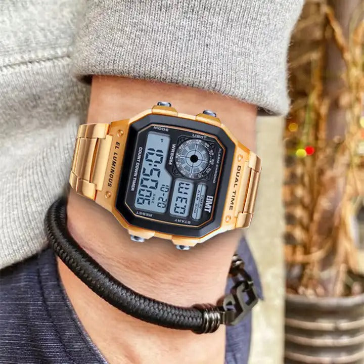 Herren Digitaluhren Militär Sport Elektronische Top-Marke Luxusuhr Wasserdichte Uhr | 1335
