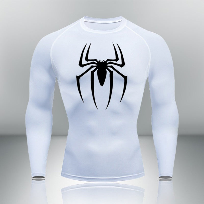 Atmungsaktive, elastische Strumpfhose mit langen Ärmeln, schnelltrocknendes Workout-Fitness-Shirt | Jan-13