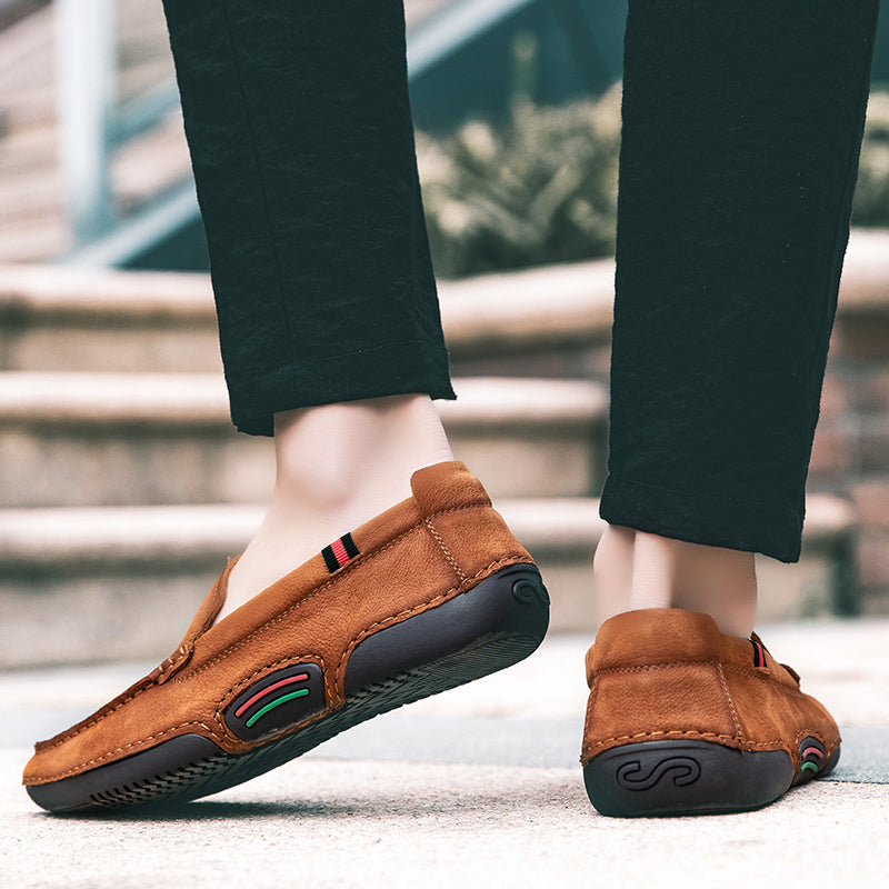 Herren Mokassin Freizeitschuhe Bequeme Fahr-Loafer für den Alltagsstil | HB20306
