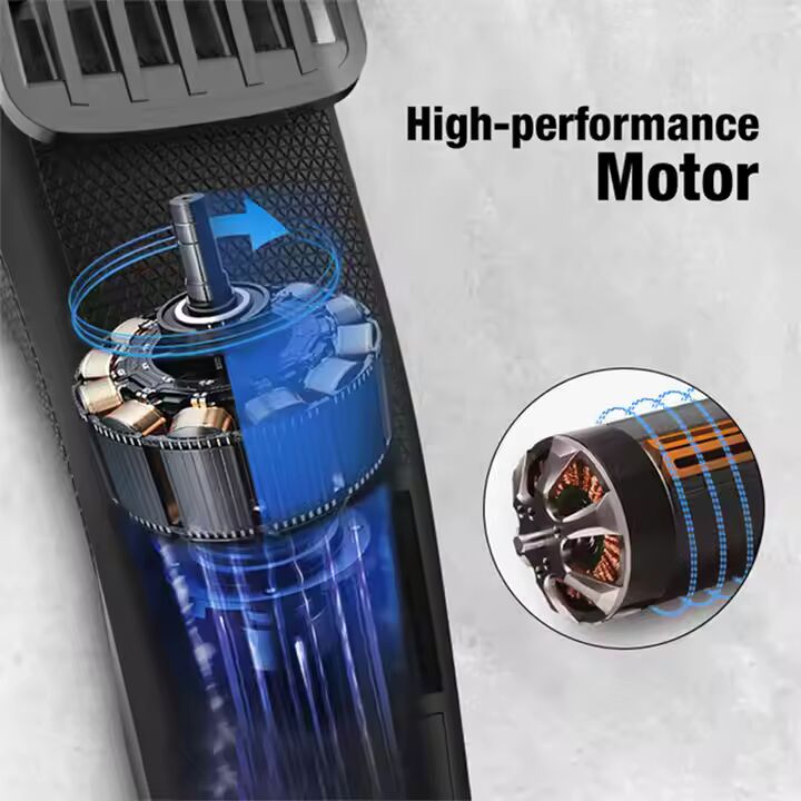 PRITECH USB-aufladbarer professioneller Haarschneider, kabelloser Bartschneider, elektrischer Haarschneider für Männer | PR-2228
