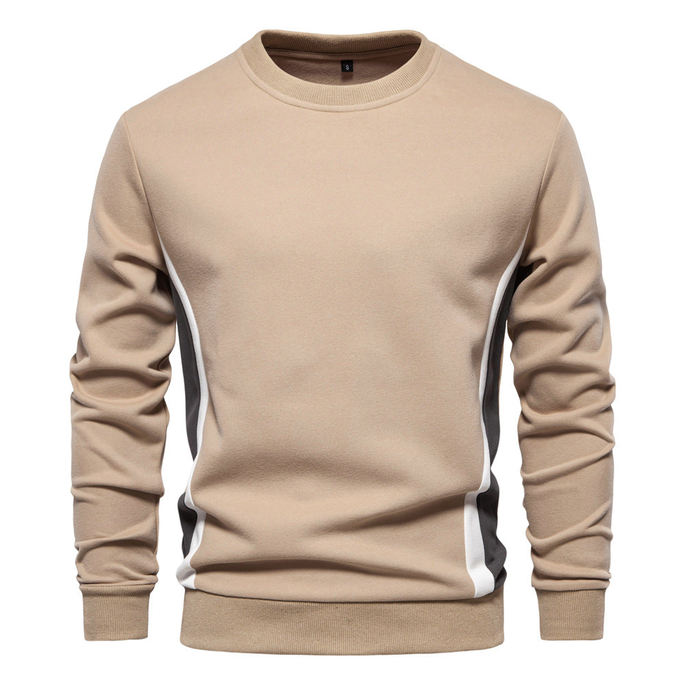 Herren Winter Sweatshirts Rundhalsausschnitt Casual Pullover Langarm Baumwolle Pullover Top | HD136