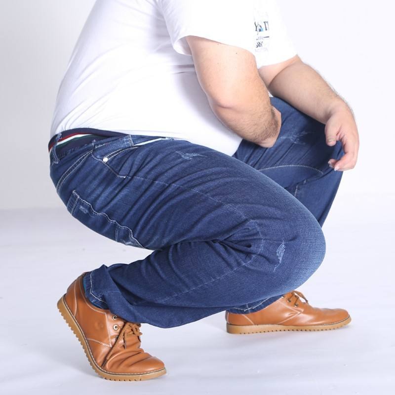 Oversize Jeans Loose Fit Denim Stretch Jeanshose High Waist Hose Kordelzughose | XD5001
