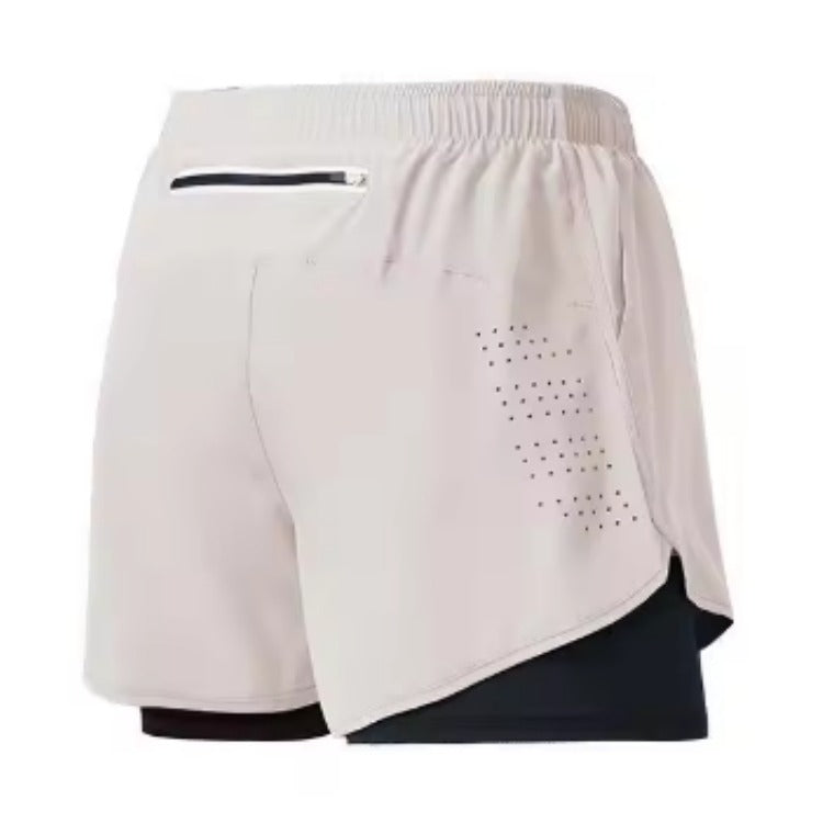 Herren-Laufshorts, schnelltrocknend, atmungsaktiv, aktive Trainings- und Übungsshorts | DK22001