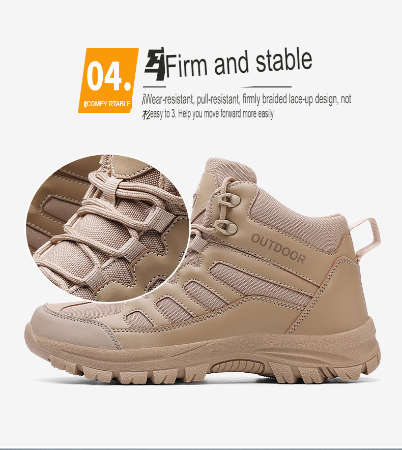 Army Combat Tactical Militärstiefel mit seitlichem Reißverschluss von Herrengröße 6 bis 13,5 | K620