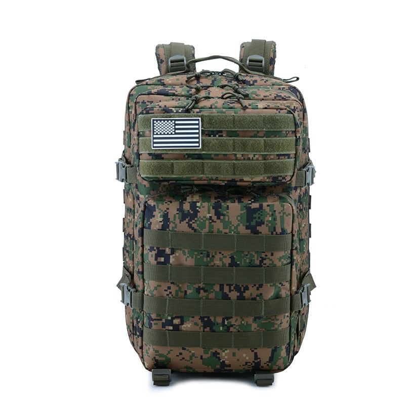 Neue Trending Tragbare Molle Tasche 45L Berg Reise Gepäck Oxford Taktische Rucksack