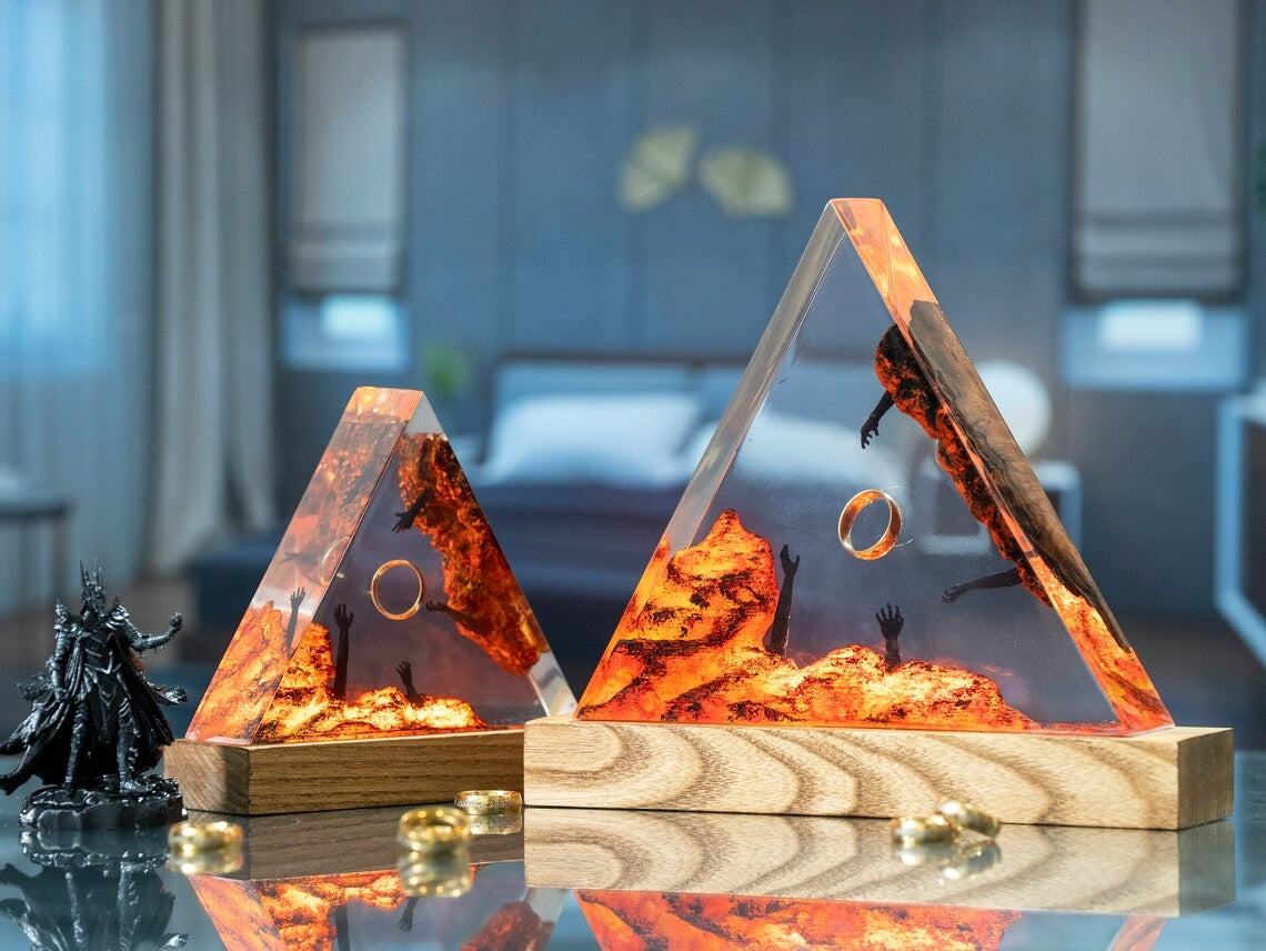 Wohndekor Moderne 3D-LED-Nachtlichter Tischlampe für die Heimdekoration | 06-1
