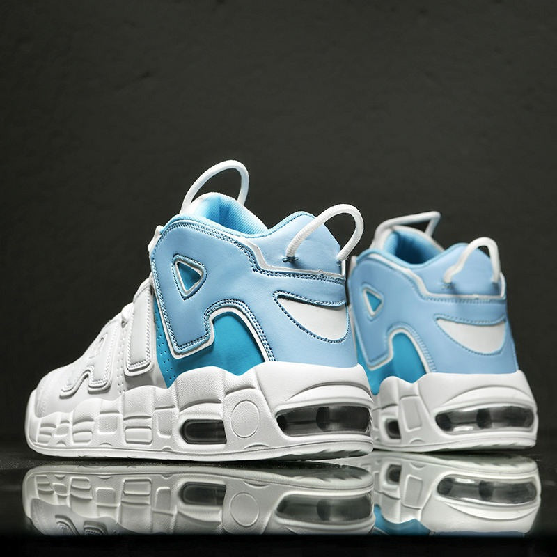 Herren Sneakers Leder Air Cushion Basketballschuhe