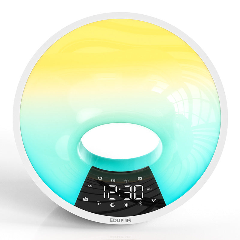 Smart Sleep Light Bluetooth-Lautsprecher Sonnenaufgangssimulation Wecker mit Radio & Einschlafhilfe | EH-A90