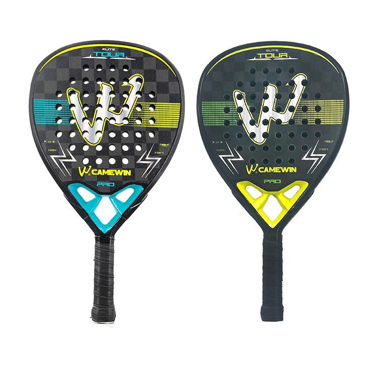 Hochwertige rautenförmige Vollcarbon-Paddelschläger für fortgeschrittene Tennisschläger
