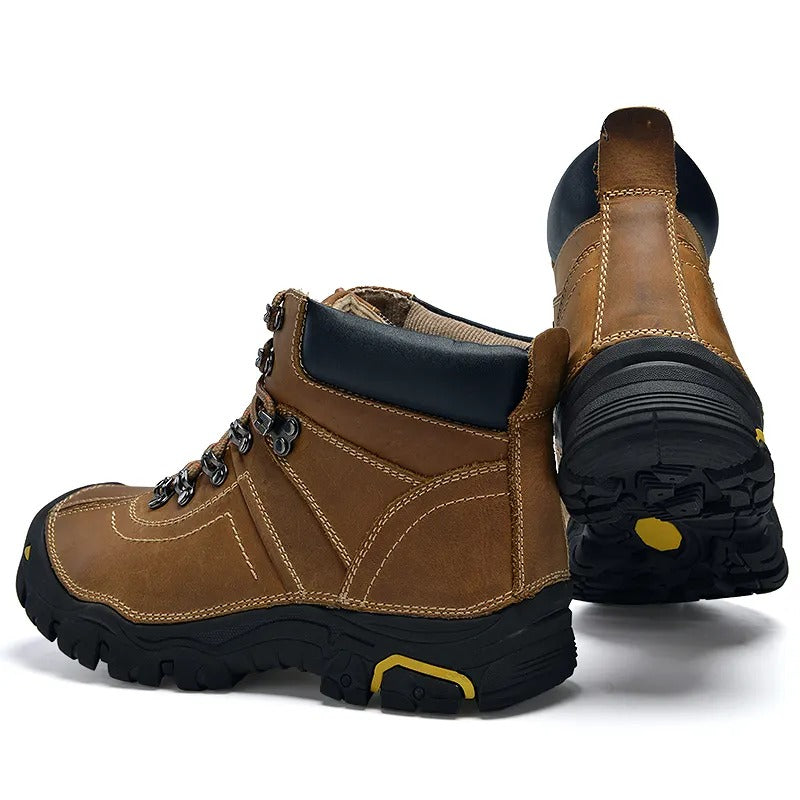 Herren Stiefeletten Wasserdicht Anti-Rutsch Trekking Outdoor Jagd Wandern Schneeschuhe | T8010