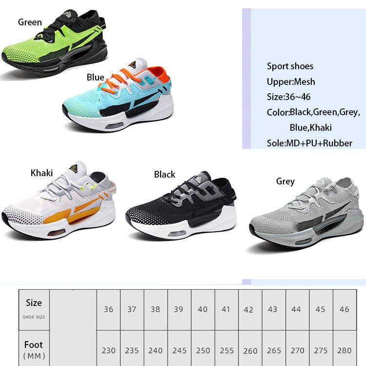 Atmungsaktive Laufschuhe Outdoor Bequeme Casual Gym Sneakers | 9000